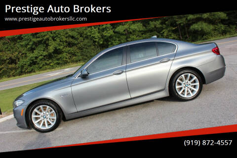 2014 BMW 5 Series for sale at Prestige Auto Brokers in Raleigh NC