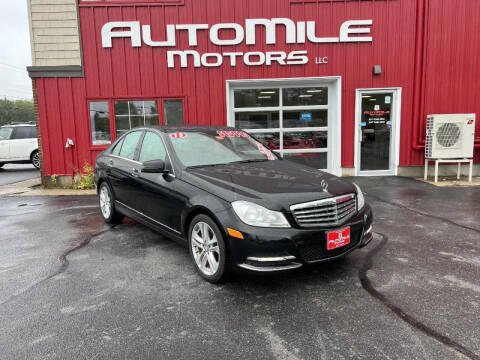 2013 Mercedes-Benz C-Class for sale at AUTOMILE MOTORS in Saco ME