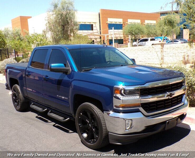 Dk. Blue 2018 Chevrolet Silverado 1500 LT 1