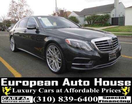 2015 Mercedes-Benz S-Class for sale at European Auto House in Los Angeles CA