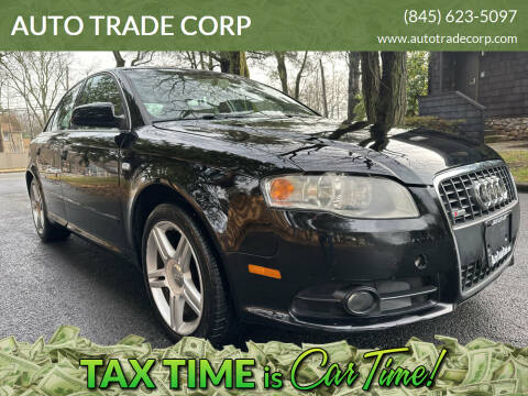 2008 Audi A4 for sale at AUTO TRADE CORP in Nanuet NY