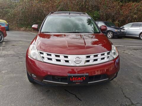 2005 Nissan Murano for sale at Legacy Auto Sales LLC in Seattle WA