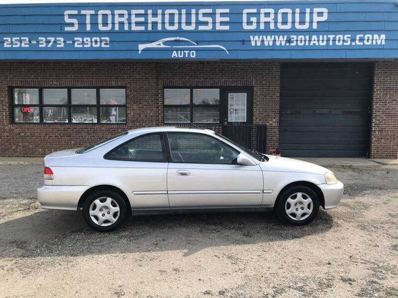 2000 Honda Civic for sale at Storehouse Group in Wilson NC