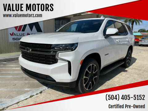 2021 Chevrolet Tahoe for sale at VALUE MOTORS in Kenner LA