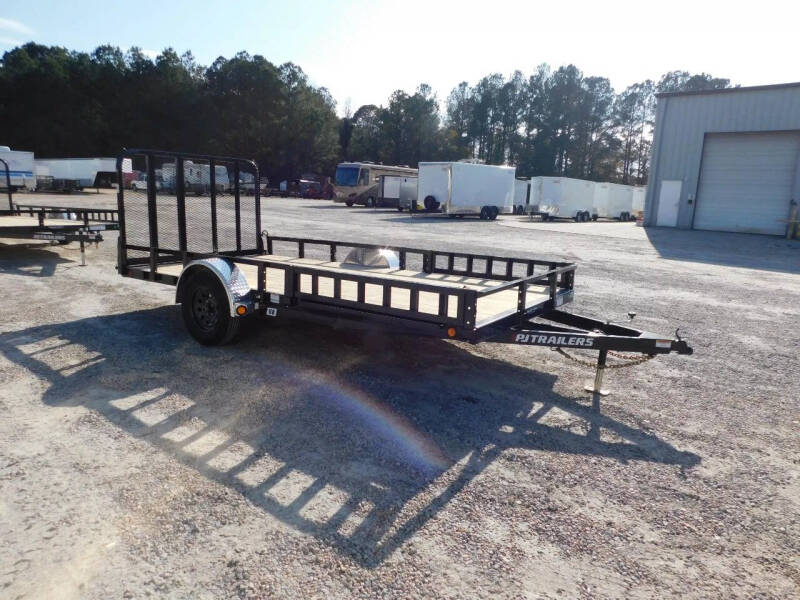 2026 PJ Trailers 83"x14" with Rear Gate and Sid