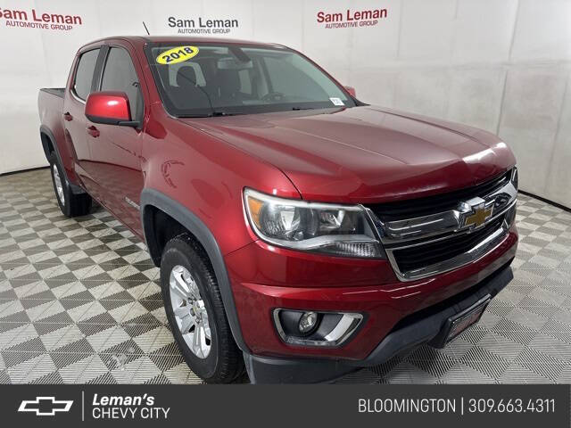 2018 Chevrolet Colorado for sale at Leman's Chevy City in Bloomington IL