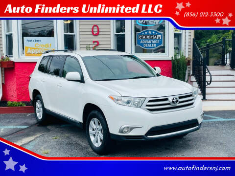 2013 Toyota Highlander for sale at Auto Finders Unlimited LLC in Vineland NJ