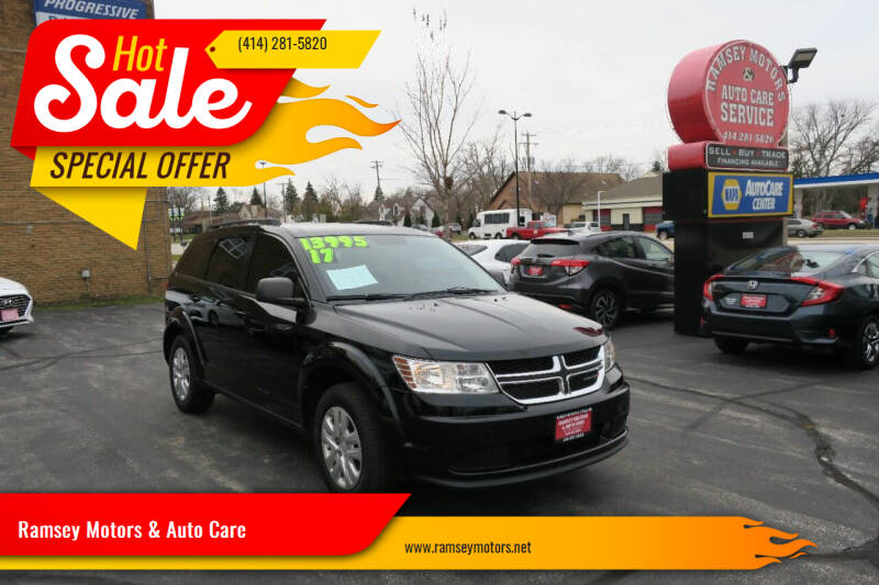 2017 Dodge Journey for sale at Ramsey Motors & Auto Care in Milwaukee WI