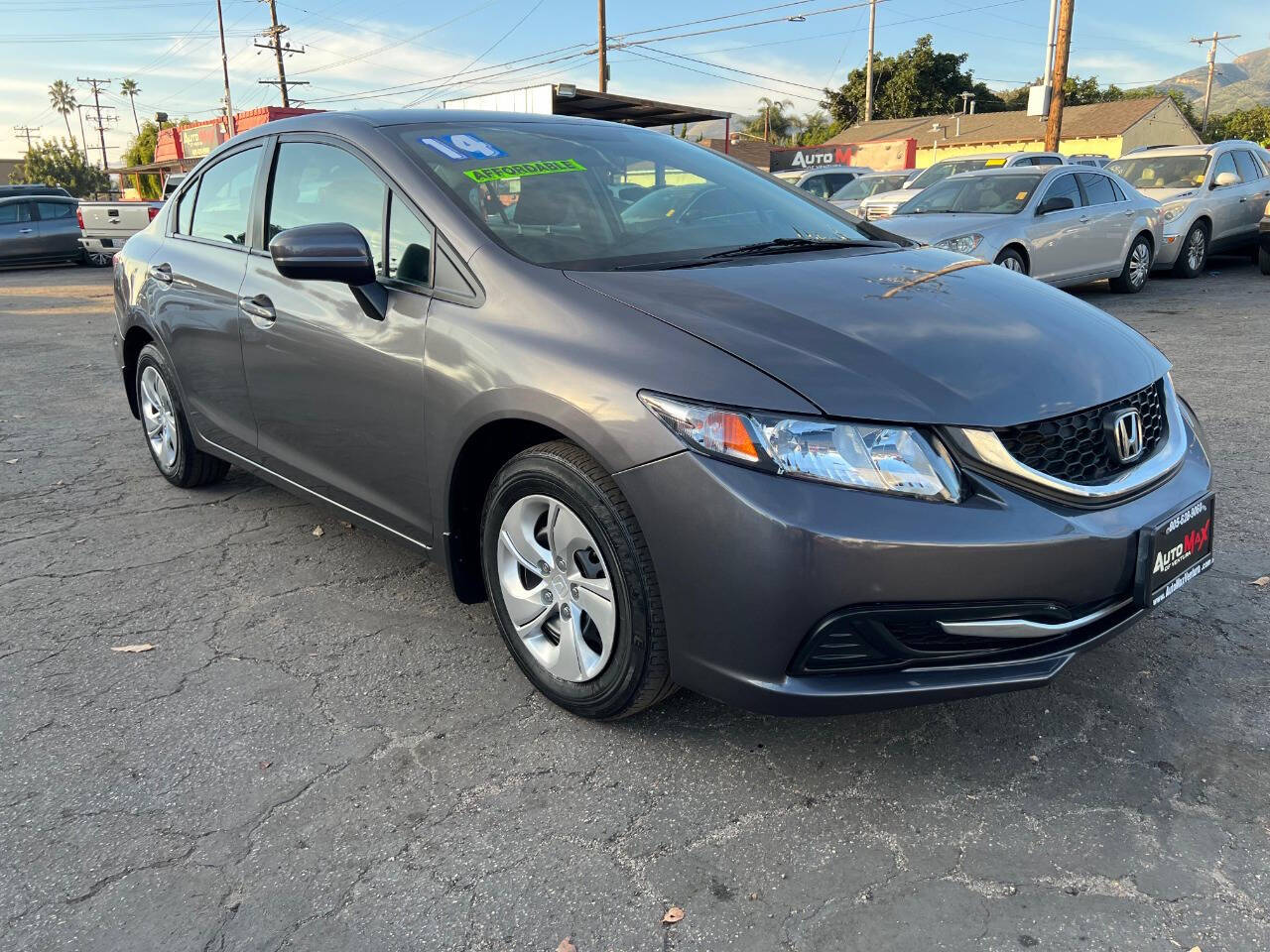 2014 Honda Civic LX 4dr Sedan CVT's photo