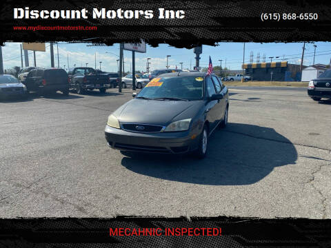 2006 Ford Focus for sale at Discount Motors Inc in Madison TN