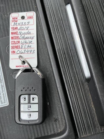 2018 Honda Odyssey Elite