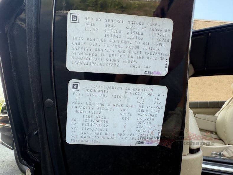 1993 Cadillac Allante