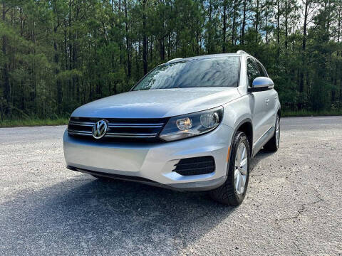 2017 Volkswagen Tiguan for sale at Drive 1 Auto Sales in Wake Forest NC