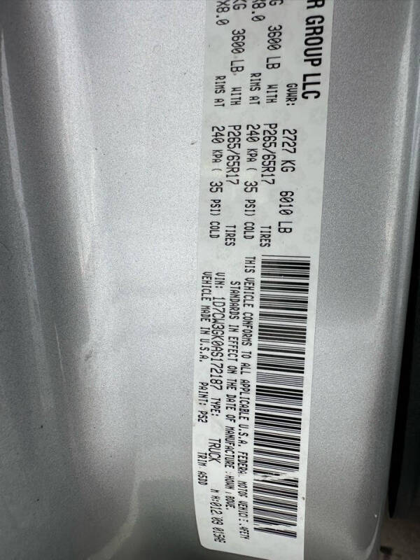 2010 Dodge Dakota Big Horn