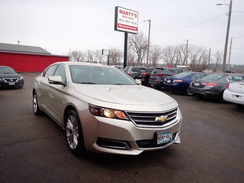 2015 Chevrolet Impala for sale at Marty's Auto Sales in Savage MN