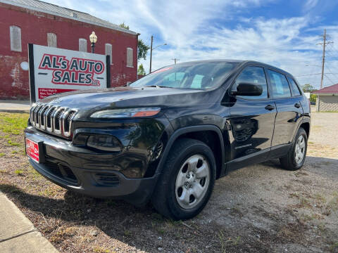 2014 Jeep Cherokee for sale at Al's Auto Sales in Jeffersonville OH