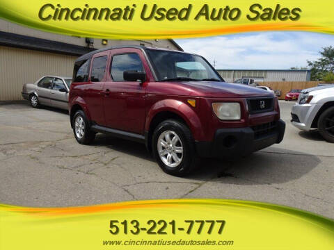 2006 Honda Element for sale at Cincinnati Used Auto Sales in Cincinnati OH