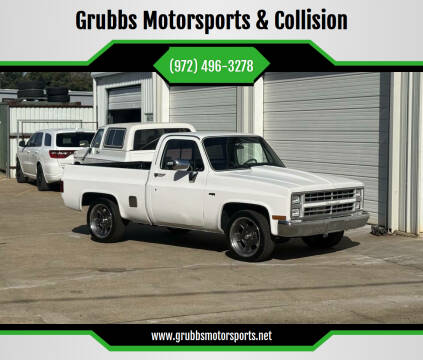 1985 Chevrolet C/K 10 Series for sale at Grubbs Motorsports & Collision in Garland TX