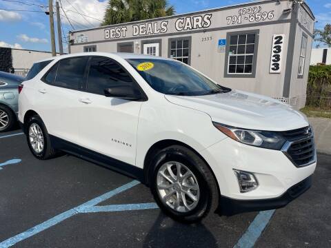 2018 Chevrolet Equinox for sale at Best Deals Cars Inc in Fort Myers FL