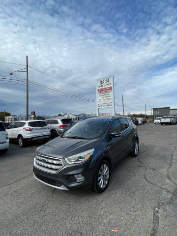 2017 Ford Escape for sale at US 24 Auto Group in Redford MI