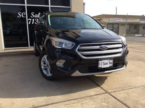 2017 Ford Escape for sale at SC SALES INC in Houston TX