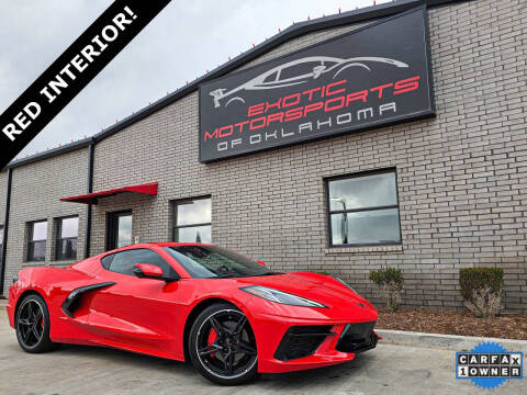 2021 Chevrolet Corvette for sale at Exotic Motorsports of Oklahoma in Edmond OK