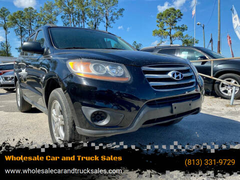 2012 Hyundai Santa Fe for sale at Wholesale Car and Truck Sales in Plant City FL