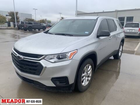 2019 Chevrolet Traverse for sale at Meador Dodge Chrysler Jeep RAM in Fort Worth TX