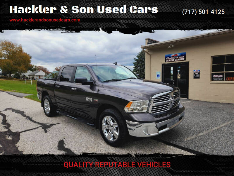 2016 RAM Ram Pickup 1500 for sale at Hackler & Son Used Cars in Red Lion PA