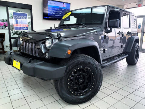 2017 Jeep Wrangler Unlimited for sale at SAINT CHARLES MOTORCARS in Saint Charles IL