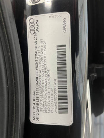 2013 Audi A6 3.0T quattro Prestige