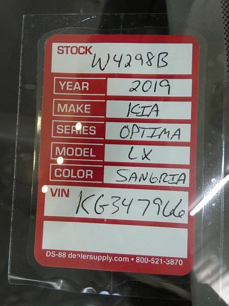 2019 Kia Optima