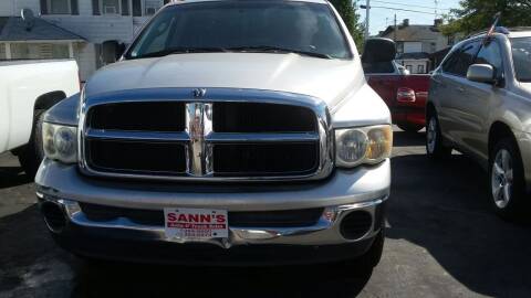 2004 Dodge Ram Pickup 1500 for sale at Sann's Auto Sales in Baltimore MD
