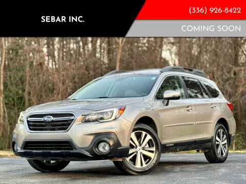 2018 Subaru Outback for sale at Sebar Inc. in Greensboro NC