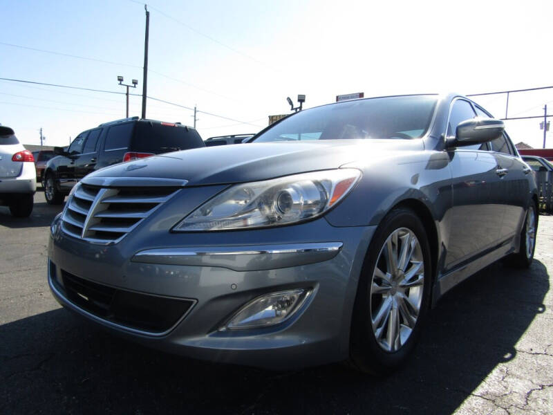 2014 Hyundai Genesis for sale at AJA AUTO SALES INC in South Houston TX