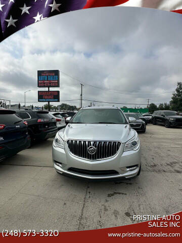 2014 Buick Enclave for sale at PRISTINE AUTO SALES INC in Pontiac MI