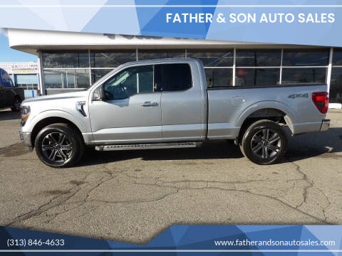 2024 Ford F-150 for sale at Father & Son Auto Sales in Dearborn MI