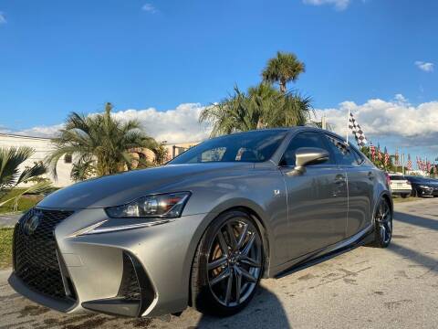 2017 Lexus IS 350 for sale at GCR MOTORSPORTS in Hollywood FL