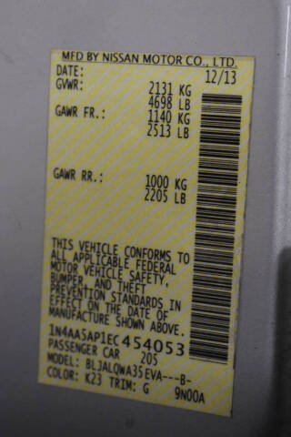 2014 Nissan Maxima 3.5 SV