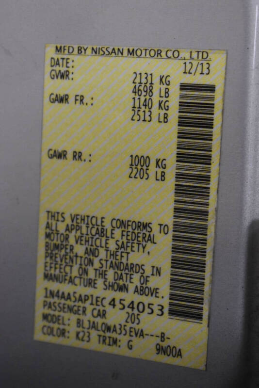 2014 Nissan Maxima 3.5 SV