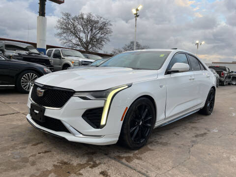 2021 Cadillac CT4 for sale at ANF AUTO FINANCE in Houston TX