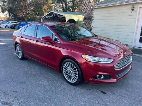 2013 Ford Fusion for sale at JM AUTO SALES LLC in West Columbia SC