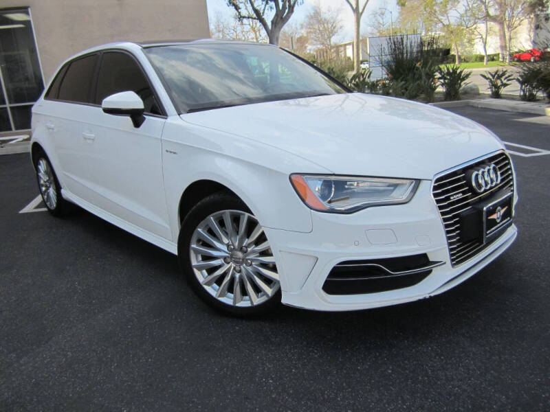 2016 Audi A3 Sportback e-tron for sale at ORANGE COUNTY AUTO WHOLESALE in Irvine CA