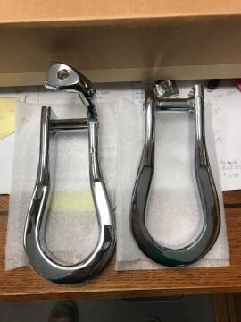  Chevrolet RECOVERY CHROME HOOKS for sale at Tyndall Motors - Clearance in Tyndall SD