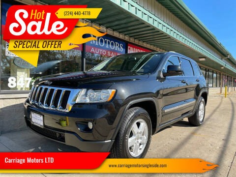 2011 Jeep Grand Cherokee for sale at Carriage Motors LTD in Ingleside IL