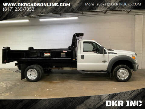 2015 Ford F-550 Super Duty for sale at DKR INC in Arlington TX