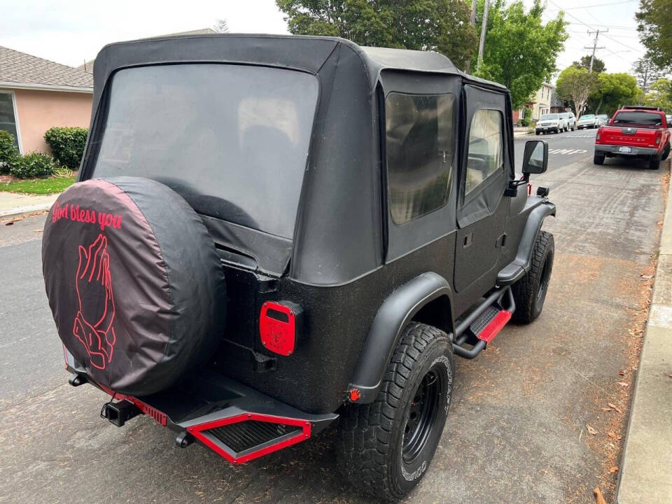 1988 Jeep Wrangler for sale at Sorrento Auto Sales Inc in Hayward, CA