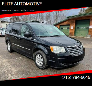 2010 Chrysler Town and Country for sale at ELITE AUTOMOTIVE in Crandon WI
