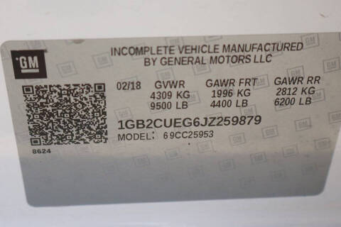 2018 Chevrolet Silverado 2500HD Work Truck