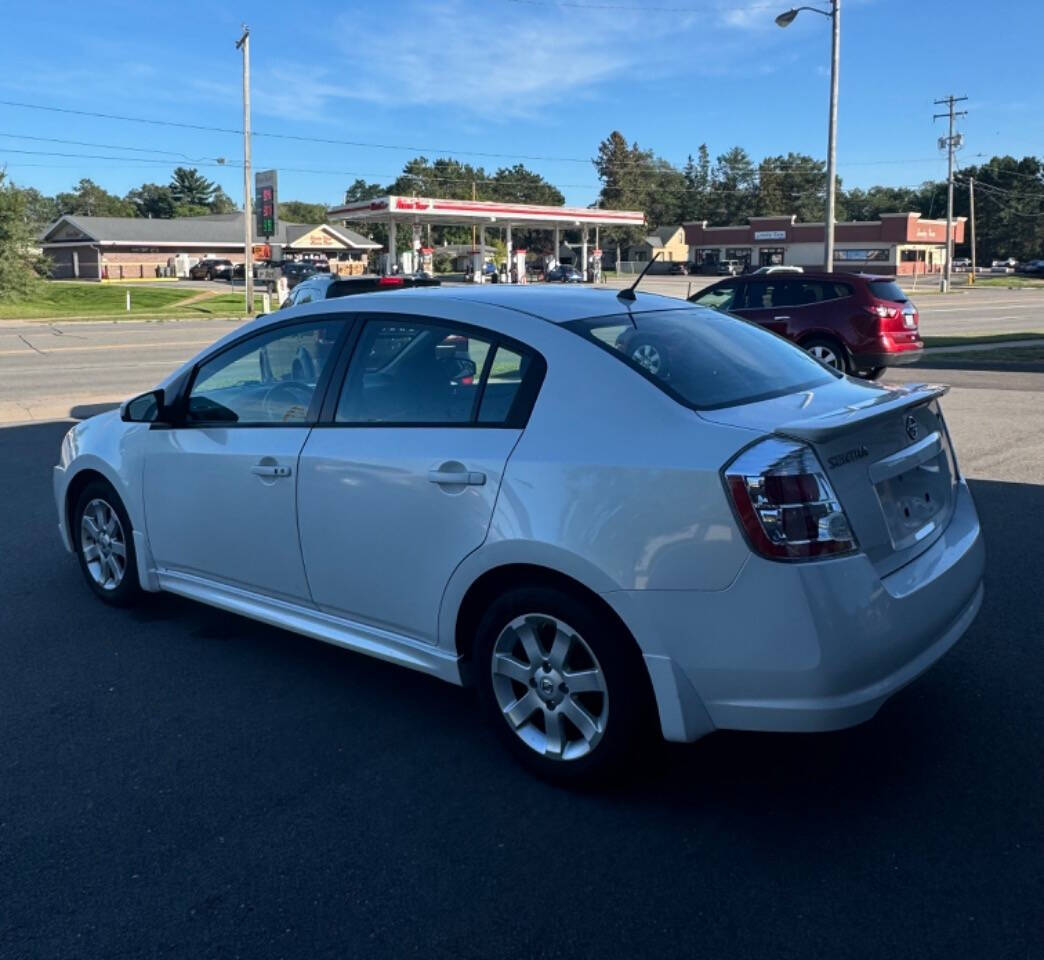 2012 Nissan Sentra for sale at SIGNATURE AUTOS LLC in Weston, WI